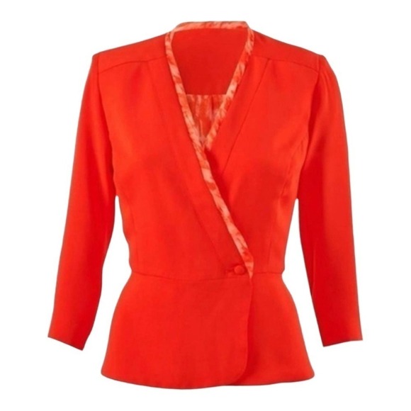 CAbi PEPLUM JANE WRAP JACKET - Picture 2 of 9